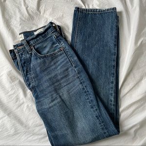 Aritzia denim forum joni high rise loose 29L size 24